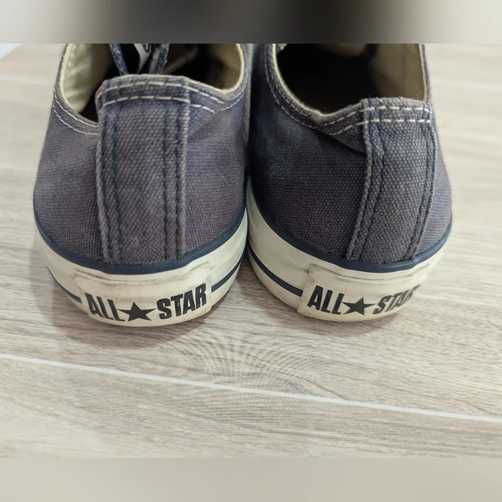 Converse Unisex Navy Blue White W: Size 7 M: Size 5 *NWOB